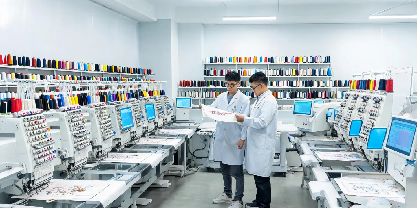 Melco embroidery engineering and training environment