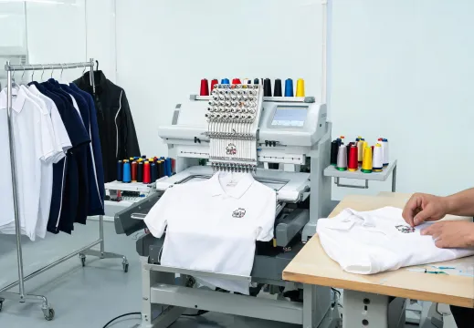 Apparel embroidery applications