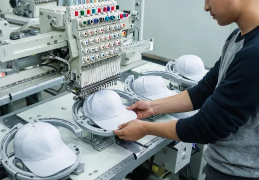 Cap embroidery applications